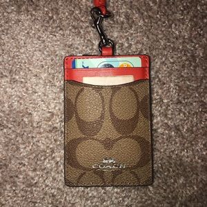 Coach ID holder (comes with lanyard)